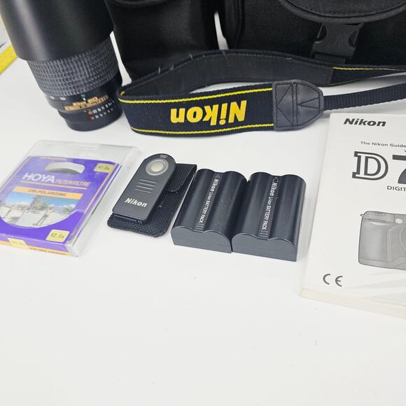 Nikon D70S 6.1MP Digital SLR Camera Kit 18-70mm Nikkor 4-5.6/70-300 TESTED - Picture 5 of 16